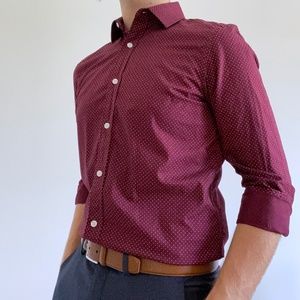 Old Navy Non-Iron The Signature Shirt Slim Fit